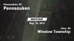Matchup: Pennsauken vs. Winslow Township  2016