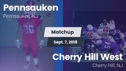 Matchup: Pennsauken vs. Cherry Hill West  2018