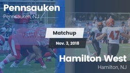 Matchup: Pennsauken vs. Hamilton West  2018