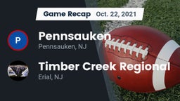 Recap: Pennsauken  vs. Timber Creek Regional  2021