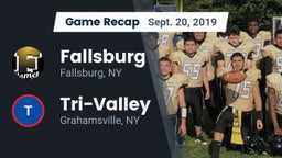 Recap: Fallsburg  vs. Tri-Valley  2019