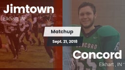 Matchup: Jimtown vs. Concord  2018