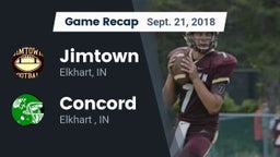 Recap: Jimtown  vs. Concord  2018