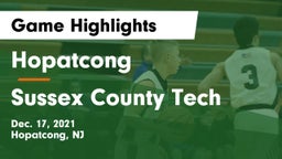 Hopatcong  vs Sussex County Tech  Game Highlights - Dec. 17, 2021