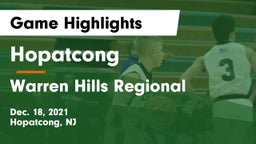 Hopatcong  vs Warren Hills Regional  Game Highlights - Dec. 18, 2021