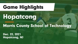 Hopatcong  vs Morris County School of Technology Game Highlights - Dec. 22, 2021