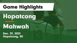 Hopatcong  vs Mahwah  Game Highlights - Dec. 29, 2023