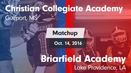 Matchup: Christian Collegiate vs. Briarfield Academy  2016
