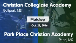 Matchup: Christian Collegiate vs. Park Place Christian Academy  2016