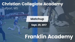 Matchup: Christian Collegiate vs. Franklin Academy 2017