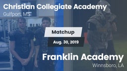 Matchup: Christian Collegiate vs. Franklin Academy  2019