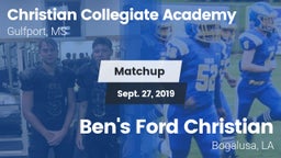 Matchup: Christian Collegiate vs. Ben's Ford Christian  2019