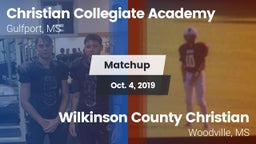 Matchup: Christian Collegiate vs. Wilkinson County Christian  2019