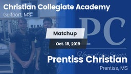 Matchup: Christian Collegiate vs. Prentiss Christian  2019
