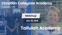 Matchup: Christian Collegiate vs. Tallulah Academy  2019