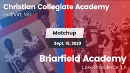 Matchup: Christian Collegiate vs. Briarfield Academy  2020