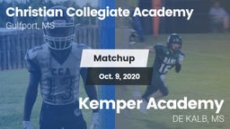 Matchup: Christian Collegiate vs. Kemper Academy 2020