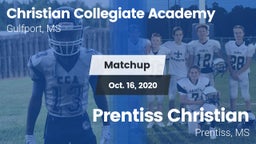 Matchup: Christian Collegiate vs. Prentiss Christian  2020