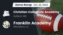 Recap: Christian Collegiate Academy  vs. Franklin Academy  2023