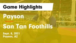 Payson  vs San Tan Foothills  Game Highlights - Sept. 8, 2021