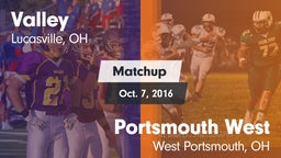 Matchup: Valley vs. Portsmouth West  2016