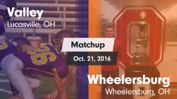 Matchup: Valley vs. Wheelersburg  2016