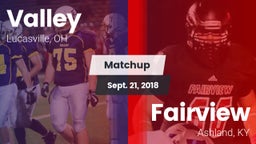 Matchup: Valley vs. Fairview  2018