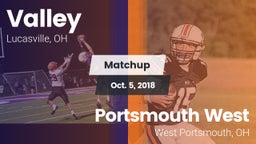Matchup: Valley vs. Portsmouth West  2018