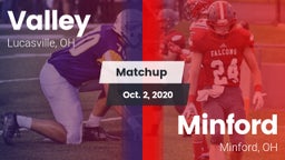 Matchup: Valley vs. Minford  2020