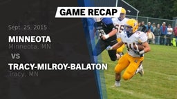 Recap: Minneota  vs. Tracy-Milroy-Balaton  2015