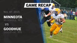 Recap: Minneota  vs. Goodhue  2015