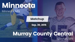 Matchup: Minneota vs. Murray County Central  2016