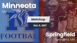 Matchup: Minneota vs. Springfield  2017
