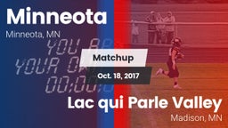 Matchup: Minneota vs. Lac qui Parle Valley  2017