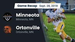 Recap: Minneota  vs. Ortonville  2018