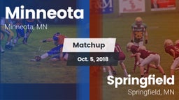 Matchup: Minneota vs. Springfield  2018