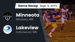 Recap: Minneota  vs. Lakeview  2019