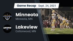 Recap: Minneota  vs. Lakeview  2021