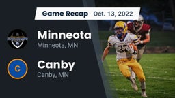 Recap: Minneota  vs. Canby  2022