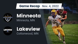 Recap: Minneota  vs. Lakeview  2022