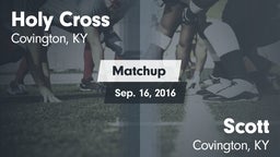 Matchup: Holy Cross vs. Scott  2016