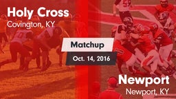 Matchup: Holy Cross vs. Newport  2016