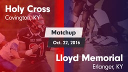 Matchup: Holy Cross vs. Lloyd Memorial  2016