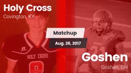 Matchup: Holy Cross vs. Goshen  2017
