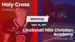 Matchup: Holy Cross vs. Cincinnati Hills Christian Academy 2017