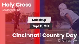 Matchup: Holy Cross vs. Cincinnati Country Day  2019