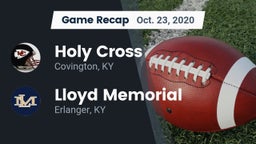 Recap: Holy Cross  vs. Lloyd Memorial  2020