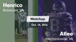 Matchup: Henrico vs. Atlee  2016