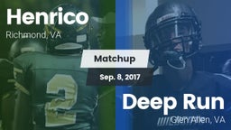 Matchup: Henrico vs. Deep Run  2017