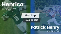 Matchup: Henrico vs. Patrick Henry  2017